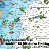 Ultimate Georgia Offshore GPS Fishing Spots Map