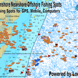 St Catherines Island GPS Fishing Spots Map