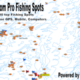 Elton Bottom Fishing Spots for GPS